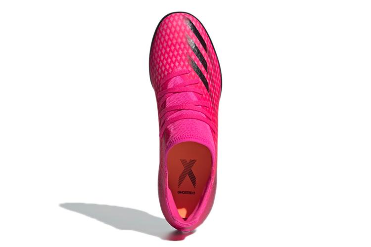 Футбольные бутсы унисекс Adidas X Ghosted.3 Tf shock pink, 44 EU
