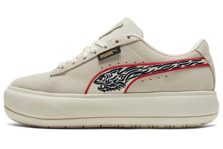 Кеды женские PUMA Suede Mayu Year Of The Tiger бежевые