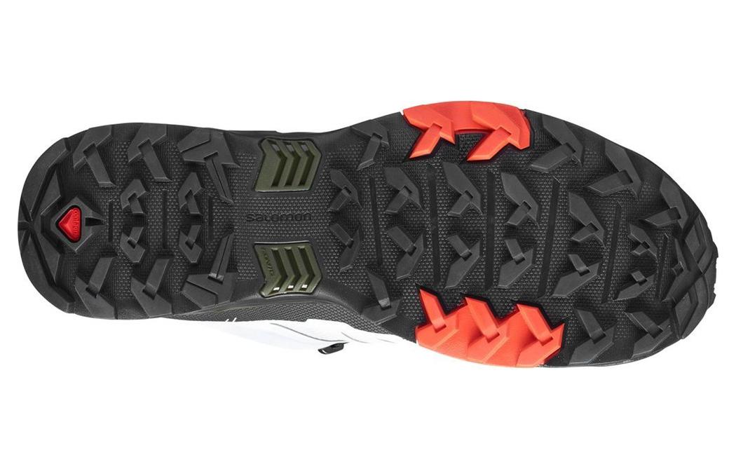 Кроссовки мужские SALOMON X Ultra 4 GTX Trail Waterproof белые-черные, 44 2/3 EU