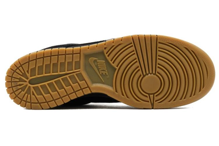 Кеды мужские Nike Dunk Low Qs BSMNT черные, 37.5 EU