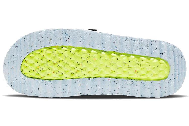 Шлепанцы Nike Asuna Crater platinum lint volt chambray blue black, 40 EU