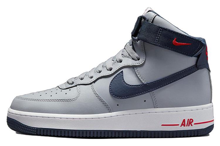 Кеды женские Nike Air Force 1 High серые