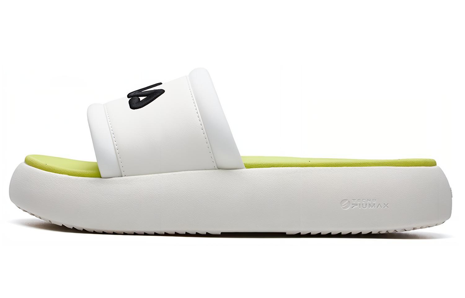 Шлепанцы женские FILA Donut Fashion Slipper Gs белые