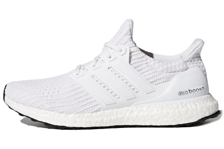 Кроссовки унисекс Adidas Ultra Boost 4.0 белые, 42 EU