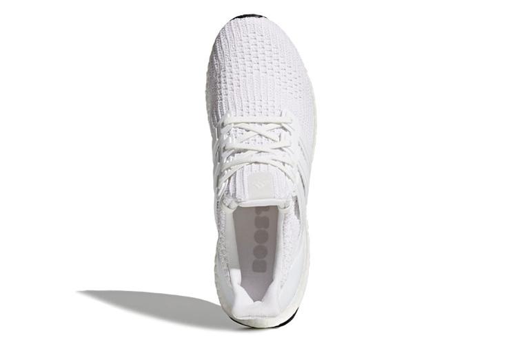 Кроссовки унисекс Adidas Ultra Boost 4.0 белые, 42 EU