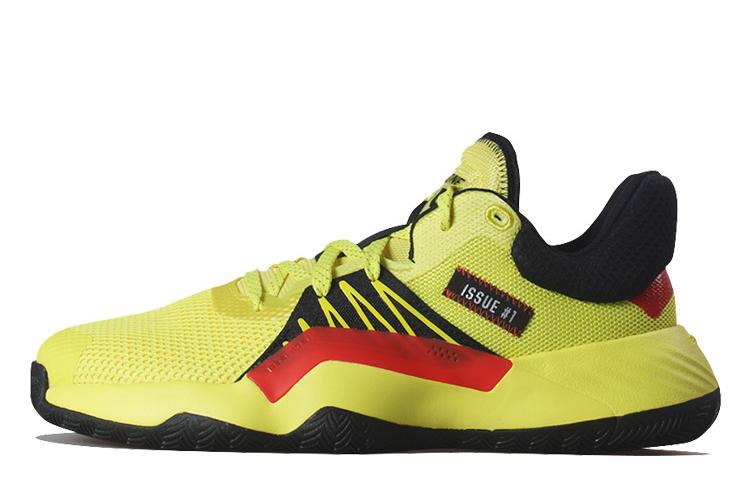 Спортивные кеды мужские Adidas D.O.N.Issue Shock Yellow