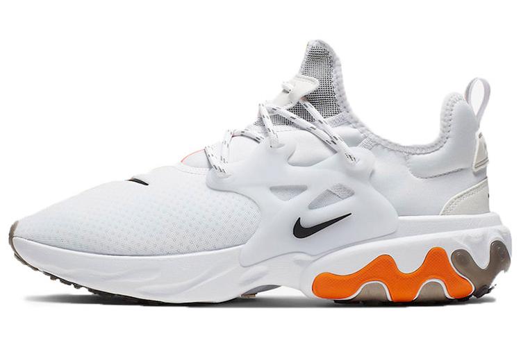 Кроссовки мужские Nike Beams X React Presto 'Dharma', бело-оранжевые, 44 EU