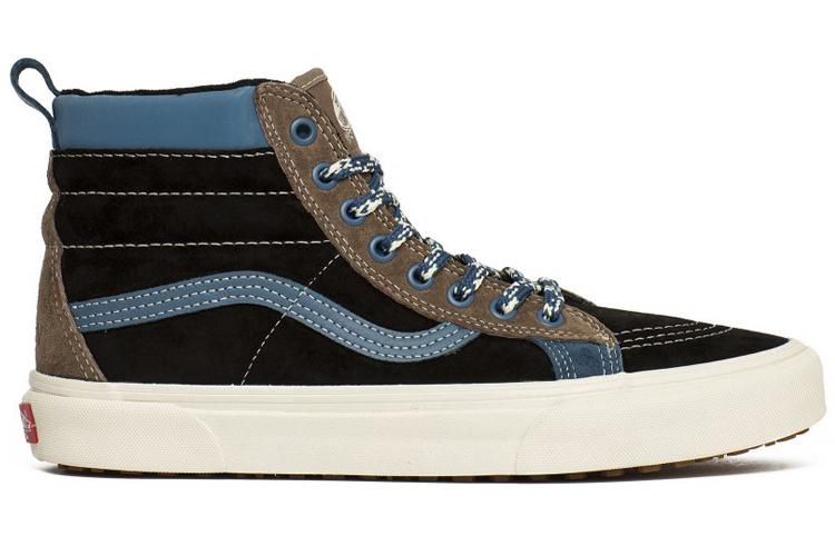 Кеды унисекс Vans SK8-Hi MTE LX синий, черный, белый, 40.5 EU
