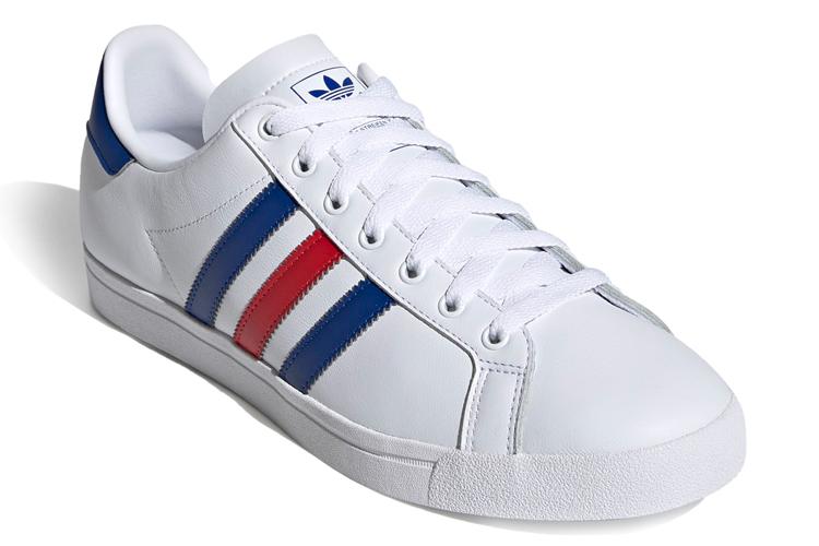 Кроссовки унисекс Adidas Coast Star белые, 41 1/3 EU
