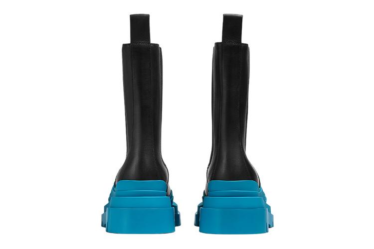 Ботинки мужские Bottega Veneta Tire Boot High черные, 39 EU