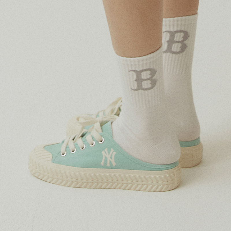 Шлепанцы унисекс MLB Playball Mule зеленые, 38 EU