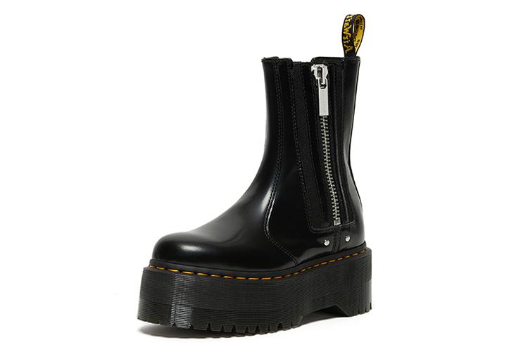 Полусапоги женские Dr. Martens 2976 Max Leather Platform черные, 39 EU