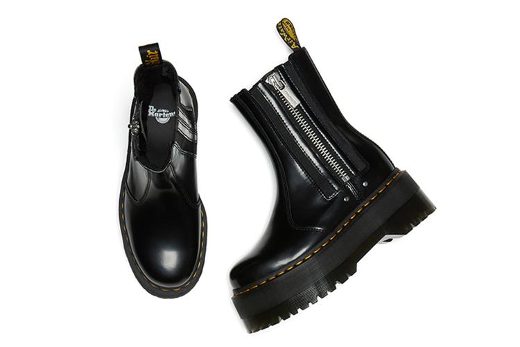Полусапоги женские Dr. Martens 2976 Max Leather Platform черные, 39 EU
