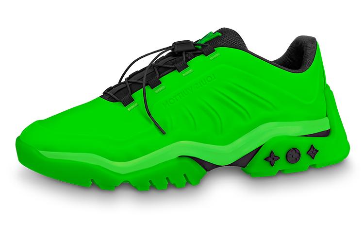 Кроссовки мужские LOUIS VUITTON Millenium зеленые черные, 42 EU