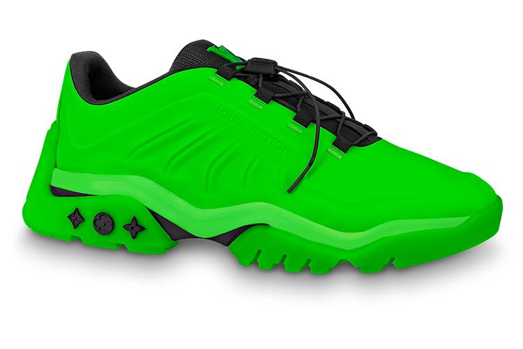 Кроссовки мужские LOUIS VUITTON Millenium зеленые черные, 42 EU