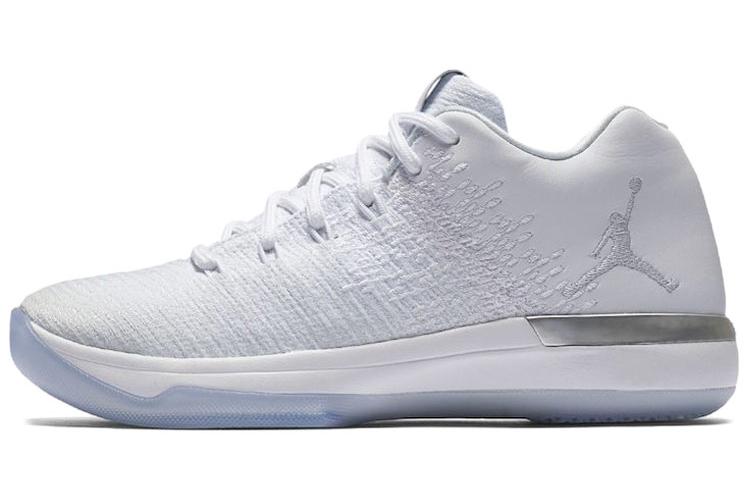 Кроссовки мужские Jordan Air Jordan 31 Low 'Pure Money', белые-голубые, 40.5 EU