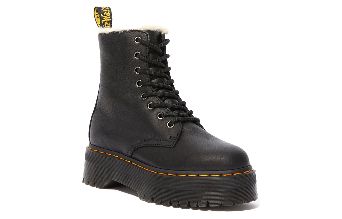 Платформенные ботинки женские Dr. Martens Jadon черные, 36 EU