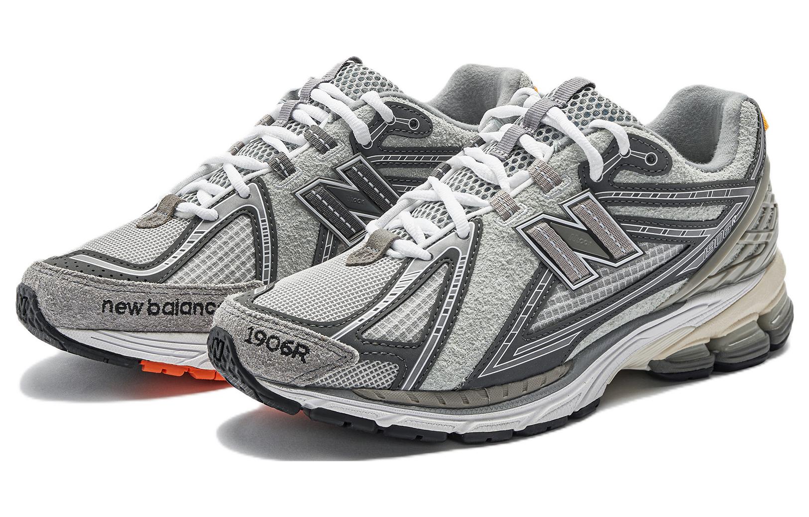 Кроссовки унисекс New Balance Invincible X N.HOOLYWOOD 1906R серые, 39.5 EU