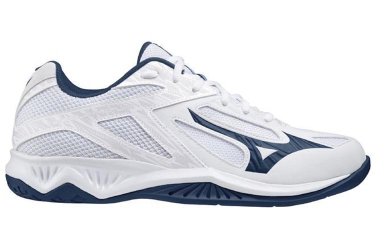 Кроссовки унисекс Mizuno Thunder Blade 3 белые, 36.5 EU