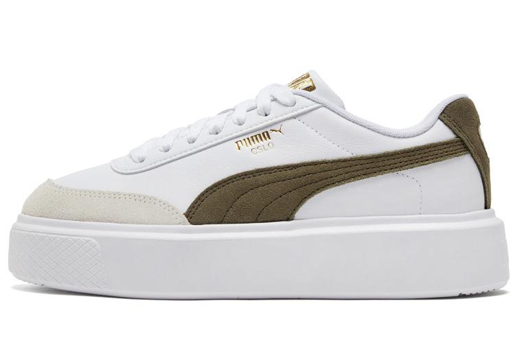 Кеды женские PUMA Oslo Maya Archive белые/зеленые