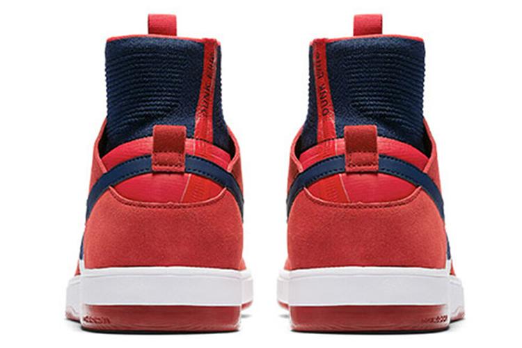 Кеды унисекс Nike SB Dunk High Elite красные, 40 EU