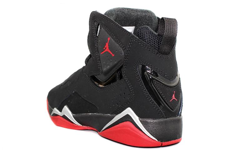 Кроссовки женские Air Jordan True Flight GS черные, красные, 36 EU