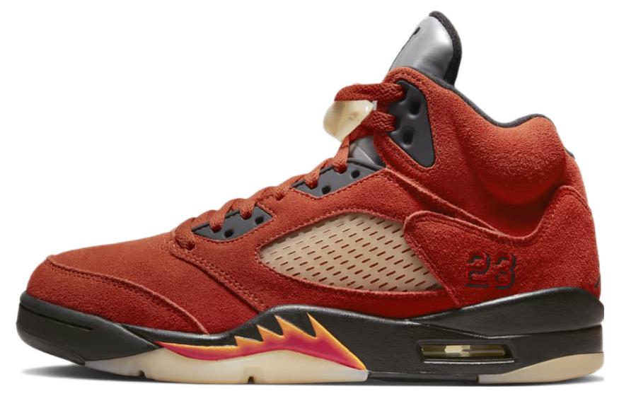 Кроссовки женские Air Jordan 5 Retro 'Dunk On Mars' красные