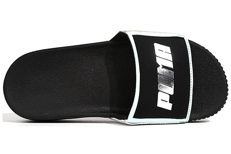 Шлепанцы женские PUMA Platform Slide Tz Metallic серебристые, 38 EU