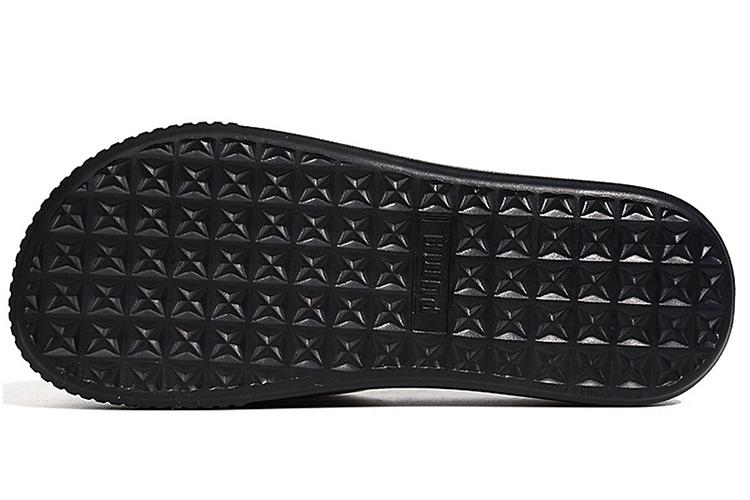 Шлепанцы женские PUMA Platform Slide Tz Metallic серебристые, 38 EU