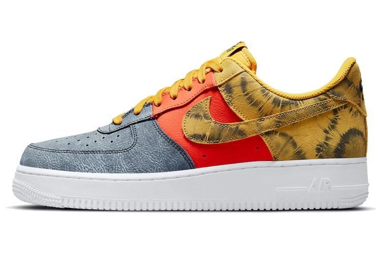 Кроссовки мужские Nike Air Force 1 '07 LV8 темно-желтые
