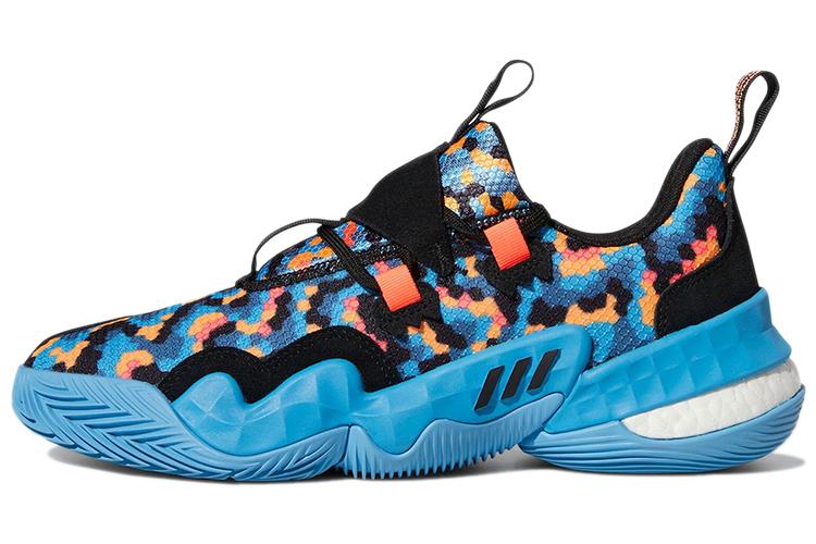 Кроссовки мужские Adidas Trae Young 1 Pixel синие-черные