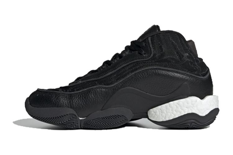 Кроссовки мужские Adidas 98 X Crazy Byw черные, 41 1/3 EU