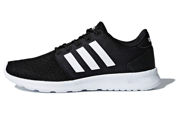 Кроссовки женские Adidas Cloudfoam Qt Racer черные, 36 2/3 EU