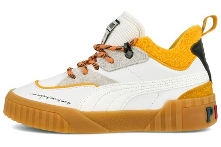 Спортивные кеды женские PUMA Sue Tsai X Cali белые, желтые