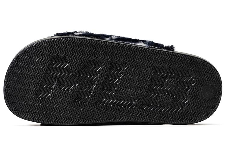 Шлепанцы унисекс MLB 3ALPSWS26-50BKS черные, 38 EU