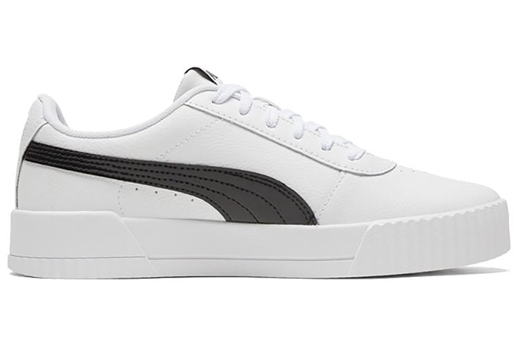 Кеды женские PUMA Carina Pfs белые, черные, 35.5 EU