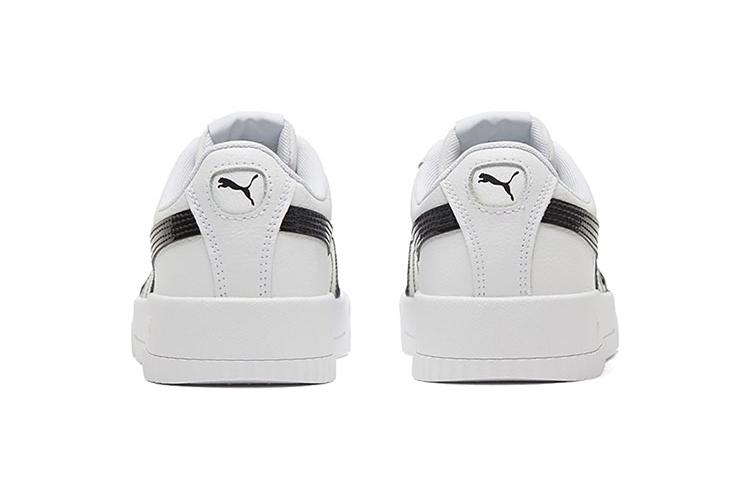 Кеды женские PUMA Carina Pfs белые, черные, 35.5 EU