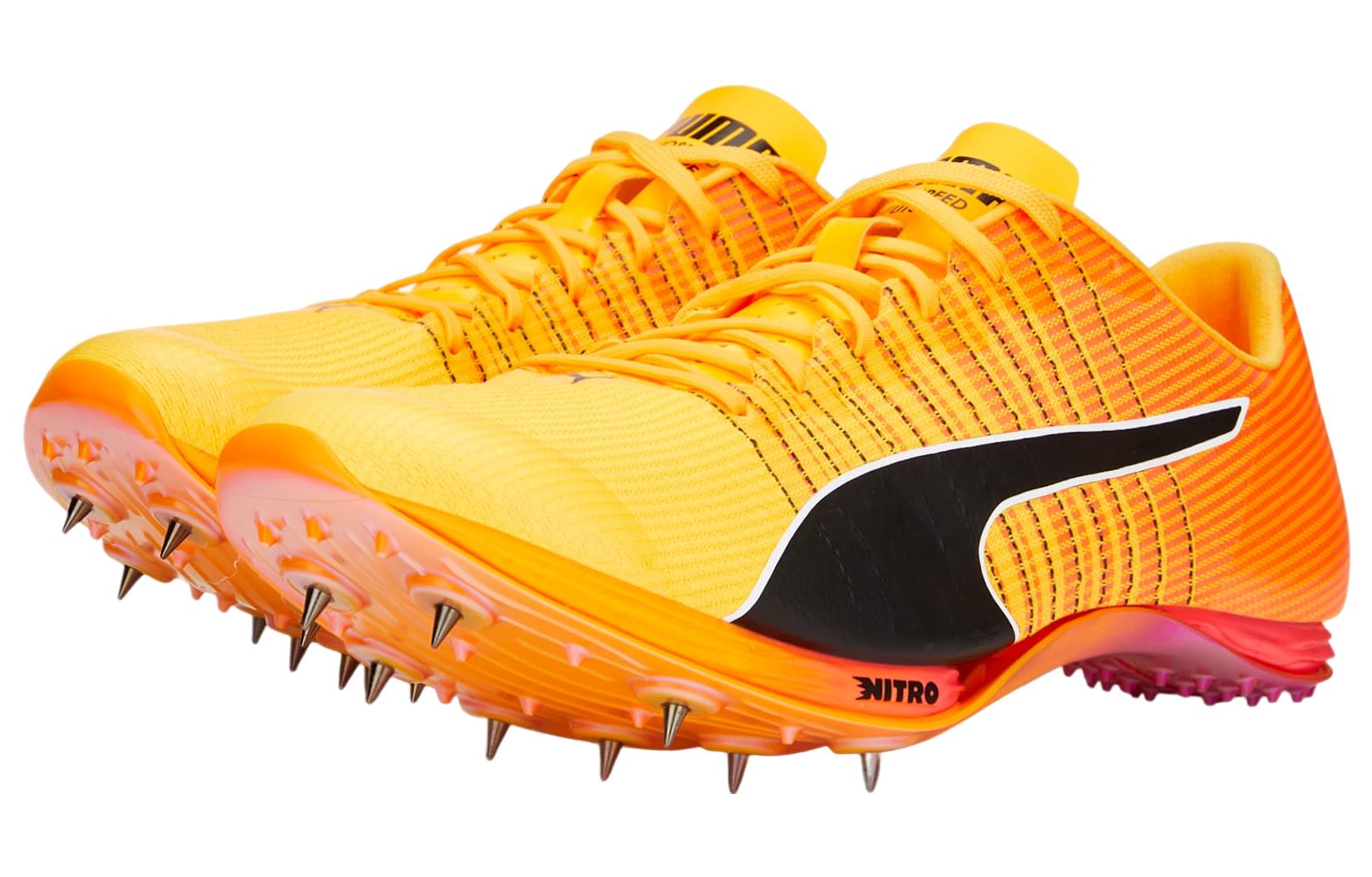 Велотуфли мужские PUMA EvoSPEED оранжево-черные, 40.5 EU