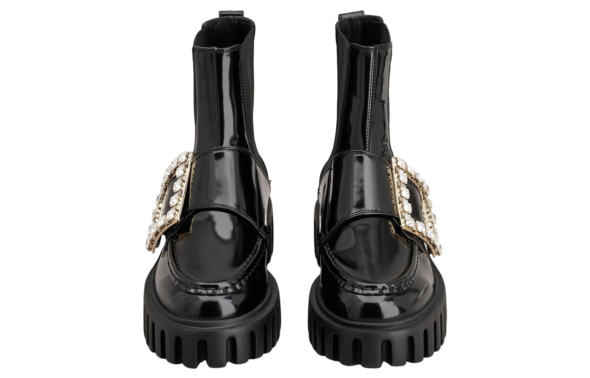 Ботинки женские Roger Vivier RVW64634440MRKB999 черные, 36.5 EU