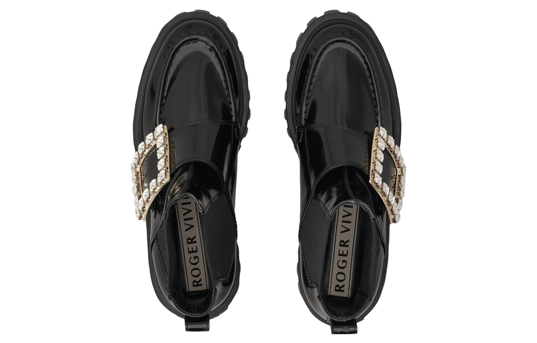 Ботинки женские Roger Vivier RVW64634440MRKB999 черные, 36.5 EU