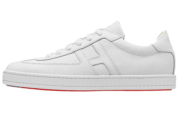 Кроссовки мужские HERMES Boomerang белые, 44 EU