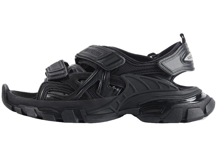 Сандалии женские Balenciaga Track Sandal, triple black