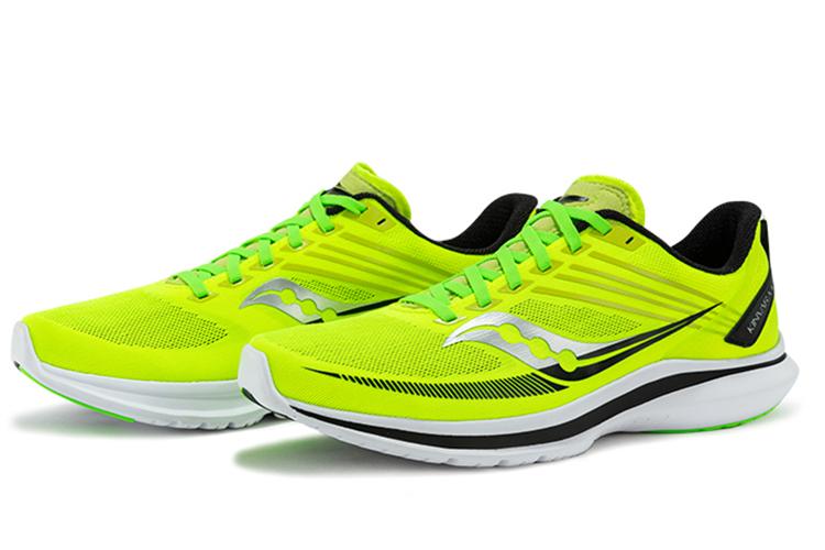 Кроссовки мужские Saucony Kinvara 菁华, неоново-жёлтые, 44.5 EU