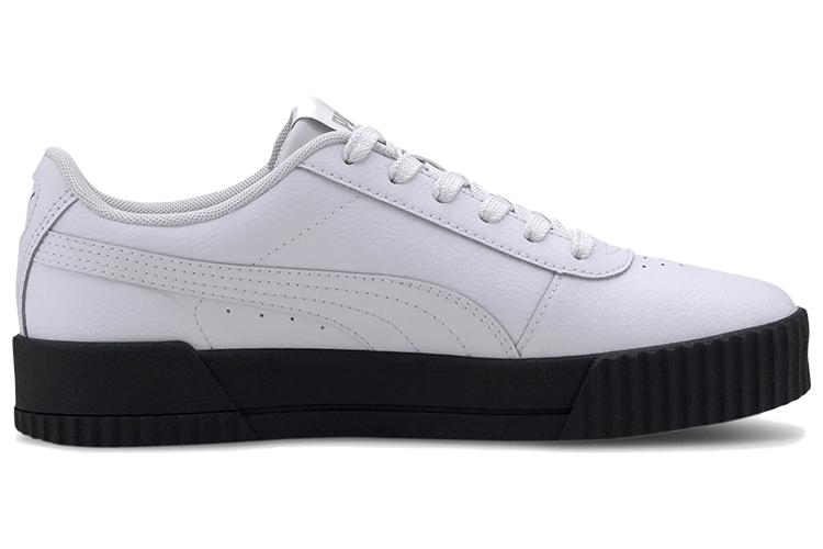 Кеды женские PUMA Carina белые, черные, 38 EU