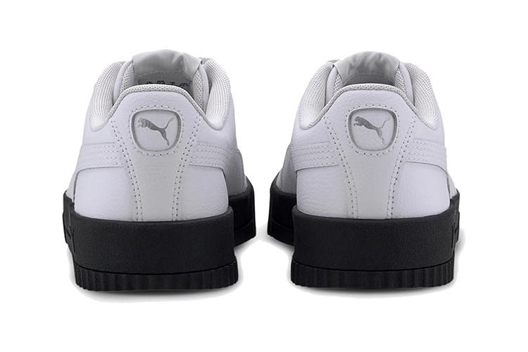 Кеды женские PUMA Carina белые, черные, 38 EU