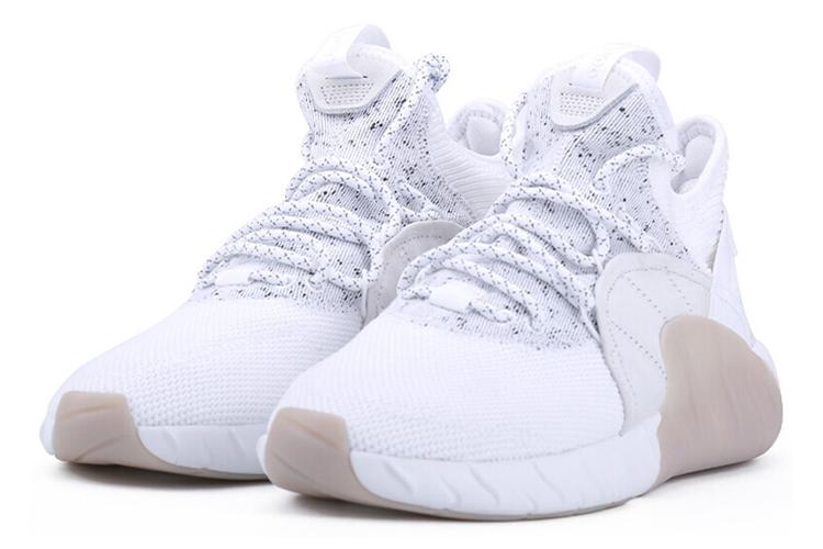 Кроссовки унисекс Adidas Tubular Rise белые, 37 1/3 EU