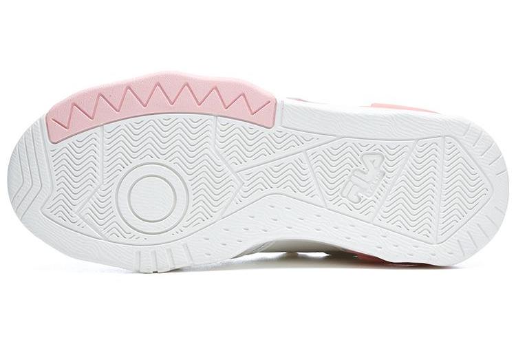 Спортивные кеды женские FILA FUSION Kick Sneakers белые, розовые, 36.5 EU