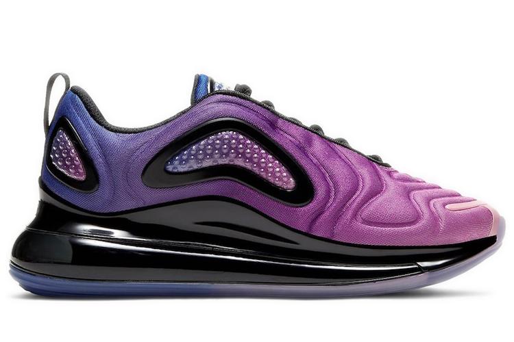 Кроссовки женские Nike Air Max 720 Bubble Pack черные, 37.5 EU
