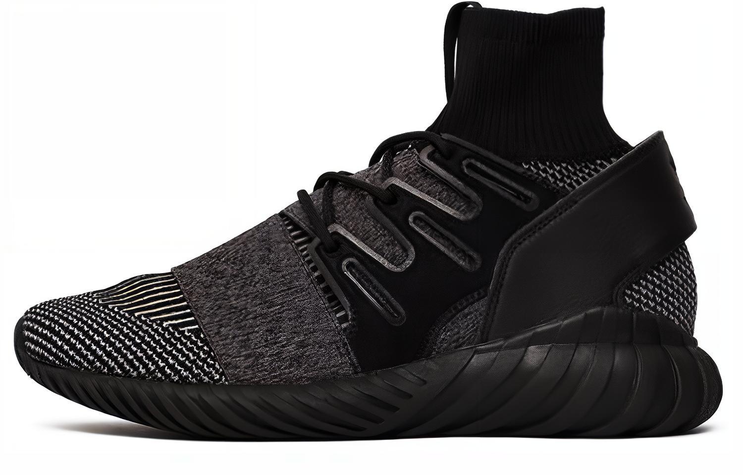 Кроссовки унисекс Adidas Tubular Doom Pk Core Black, 43 1/3 EU