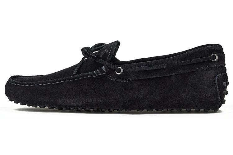 Мокасины мужские TOD'S Gommino черные, 40 EU